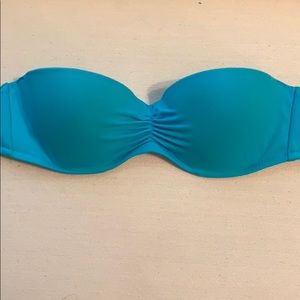 Blue Victoria secret bikini top